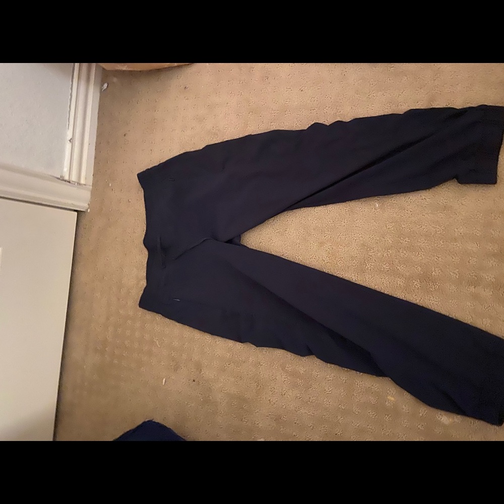 Athleta navy joggers